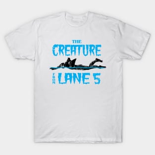 Creature From Lane 5 Swimming T-Shirt